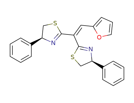 bis[(S)-4-phenylthiazoline-2-yl]-2-furylethene