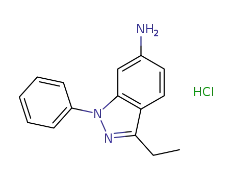 3-Ethyl-1-phenyl-1H-indazol-6-ylamine hydrochloride