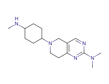 N,N-dimethyl-6-(4-(methylamino)cyclohexyl)-5,6,7,8-tetrahydropyrido[4,3-d]pyrimidine-2-amine