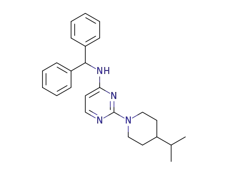 N-benzhydryl-2-(4-isopropylpiperidin-1-yl)pyrimidin-4-amine