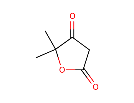 Molecular Structure of 50630-62-1 (5,5-Dimethylfuran-2,4(3H,5H)-dione)