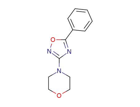 Molecular Structure of 22238-72-8 (4-(5-phenyl-1,2,4-oxadiazol-3-yl)morpholine)