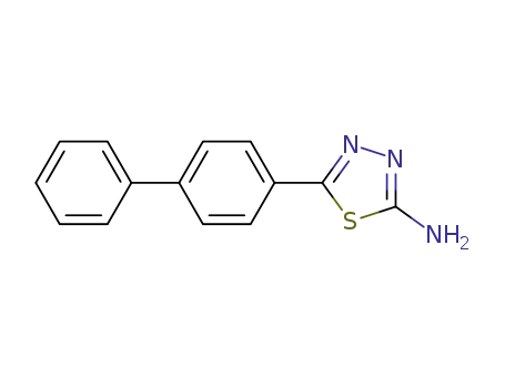 5-(4-Phenylphenyl)-1,3,4-thiadiazol-2-amine
