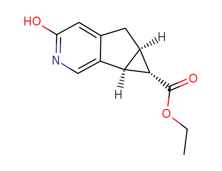 4-hydroxy-1,1a,6,6a-tetrahydro-3-aza-cyclopropa[a]indene-1-carboxylic acid ethyl ester