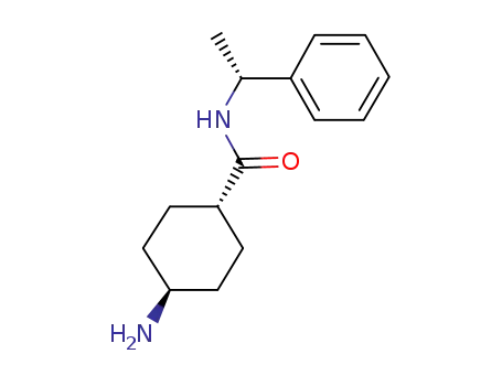 (1r,4r)-4-amino-N-((R)-1-phenylethyl)cyclohexanecarboxamide