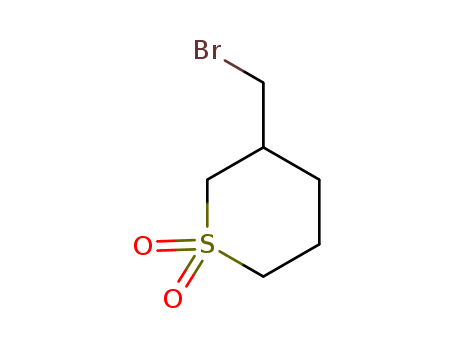 3-(bromomethyl)tetrahydro-2H-thiopyran 1,1-dioxide(SALTDATA: FREE)