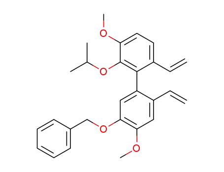 5'-(benzyloxy)-2-isopropoxy-3,4'-dimethoxy-2',6-divinyl-1,1'-biphenyl