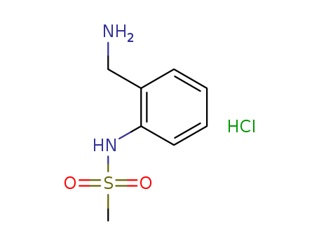 N-[2-(aminomethyl)phenyl]methanesulfonamide hydrochloride