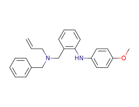 Molecular Structure of 1284151-57-0 (2-{[allyl(benzyl)amino]methyl}-N-(4-methoxyphenyl)aniline)