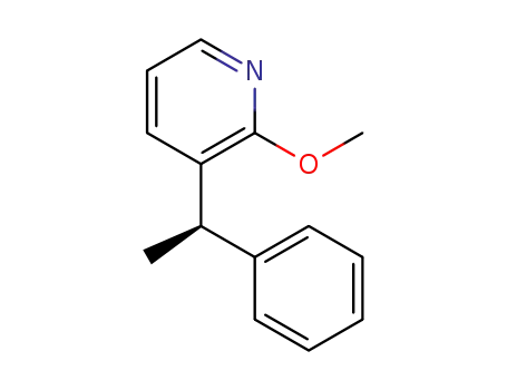 (R)-2-methoxy-3-(1-phenylethyl)pyridine