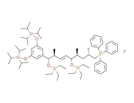 ((2S,4S,8S,9S,E)-9-(3,5-bis((triisopropylsilyl)oxy)phenyl)-2,4,8-trimethyl-5,9-bis((triethylsilyl)oxy)non-6-en-1-yl)triphenylphosphonium iodide