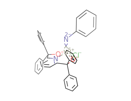 [vanadium(V)(phenylimido)chloride(2,6-bis(diphenylhydroxymethyl)pyridine(-2H))]