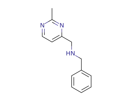 N-benzyl-1-(2-methyl-4-pyrimidinyl)methanamine