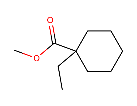 Cyclohexanecarboxylic acid, 1-ethyl-, methyl ester