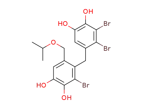 3,4-dibromo-5-[2'-bromo-3',4'-dihydroxy-6'-(isopropoxymethyl)-benzyl]-benzene-1,2-diol