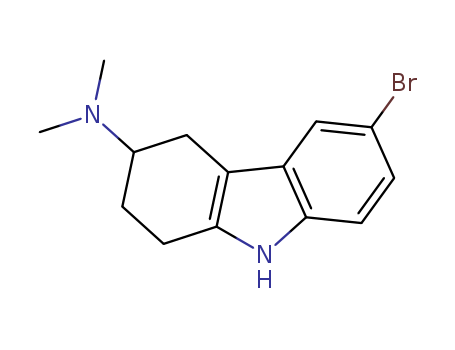 Best price/ 6-Bromo-3-(dimethylamino)-1,2,3,4-tetrahydro-9H-carbazole  CAS NO.186545-33-5