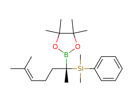 [(1R)-1,5-dimethyl-1-(4,4,5,5-tetramethyl-1,3,2-dioxaborolan-2-yl)hex-4-en-1-yl](dimethyl)phenylsilane