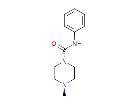 Molecular Structure of 65766-72-5 (1-Piperazinecarboxamide, 4-methyl-N-phenyl-)