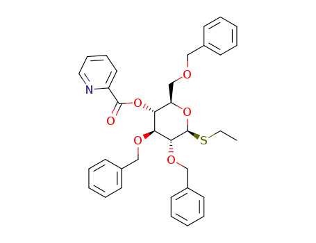 ethyl 2,3,6-tri-O-benzyl-4-O-picoloyl-1-thio-β-D-glucopyranoside