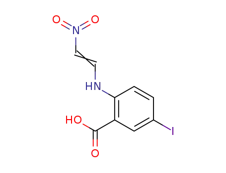 5-iodo-2-((2-nitrovinyl)amino)benzoic acid