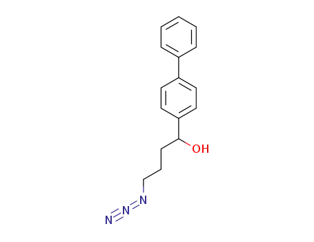 Molecular Structure of 1465674-69-4 (4-azido-1-(biphenyl-4-yl)butan-1-ol)