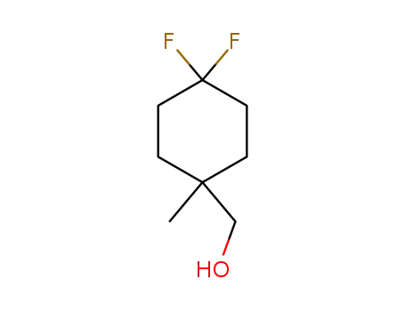 Molecular Structure of 1360568-91-7 ((4,4-difluoro-1-methylcyclohexyl)methanol)