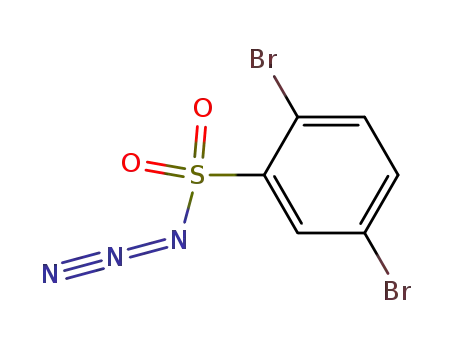 Benzenesulfonyl azide, 2,5-dibromo-
