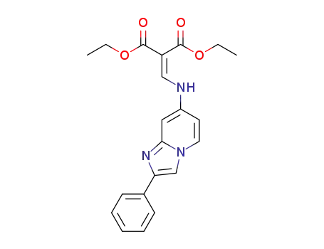 diethyl N-(2-phenylimidazo[1,2-a]pyridin-7-yl)aminomethylenemalonate