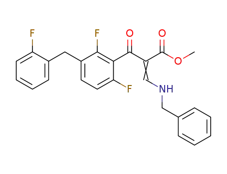 C<sub>25</sub>H<sub>20</sub>F<sub>3</sub>NO<sub>3</sub>