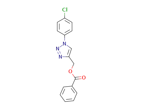 [1-(4-CHLOROPHENYL)-1H-1,2,3-TRIAZOL-4-YL]METHYL BENZENECARBOXYLATE