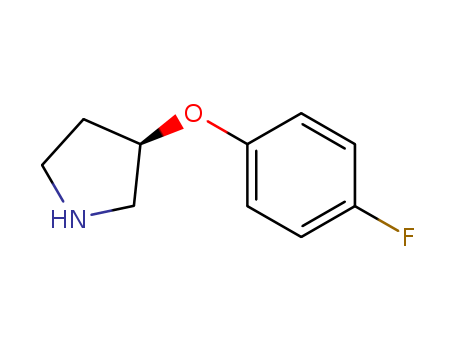 (3R)-3-(4-Fluorophenoxy)pyrrolidine