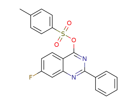 7-fluoro-2-phenylquinazolin-4-yl 4-methylbenzenesulfonate