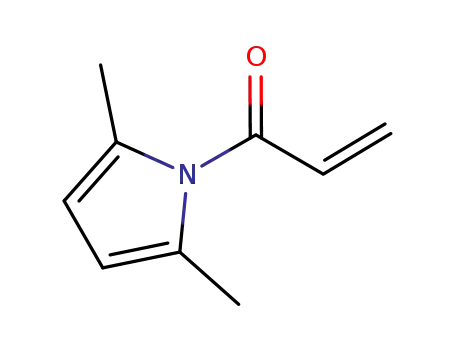 Molecular Structure of 1258500-12-7 (1-(2,5-dimethyl-1H-pyrrol-1-yl)prop-2-en-1-one)
