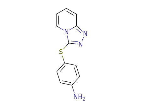 4-([1,2,4]triazolo[4,3-a]pyridin-3-ylsulphanyl)aniline