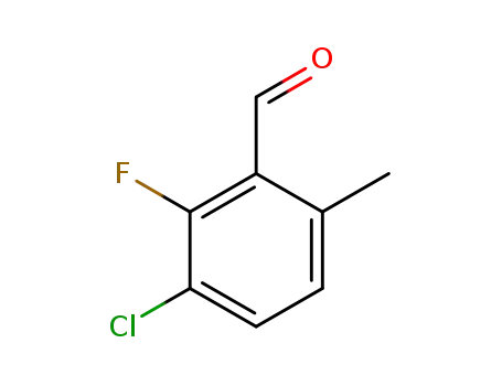 3-chloro-2-fluoro-6-methylbenzaldehyde