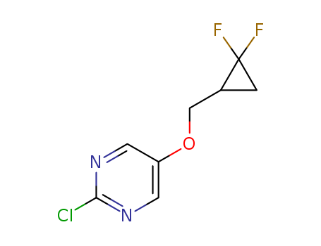 2-chloro-5-((2,2-difluorocyclopropyl)methoxy)pyrimidine