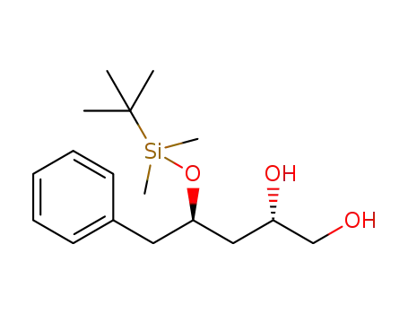 (2S,4R)-4-(tert-butyldimethylsilyloxy)-5-phenylpentane-1,2-diol