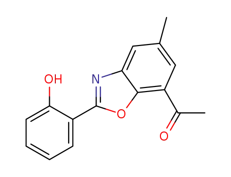 1-(2-(2-hydroxyphenyl)-5-methylbenzo[d]oxazol-7-yl)ethanone