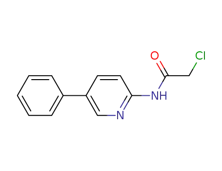 2-chloro-N-(5-phenylpyridin-2-yl)acetamide