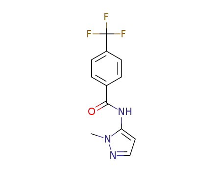N-(1-methyl-1H-pyrazol-5-yl)-4-(trifluoromethyl)benzamide