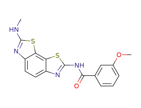 C<sub>17</sub>H<sub>14</sub>N<sub>4</sub>O<sub>2</sub>S<sub>2</sub>