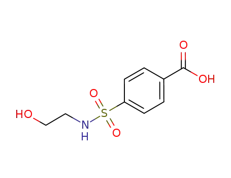 Molecular Structure of 716358-48-4 (4-{[(2-hydroxyethyl)amino]sulfonyl}benzoic acid)