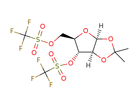 1,2-O-isopropylidene-3,5-di-O-trifluoromethanesulfonyl-β-D-arabinofuranose