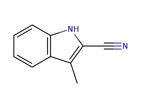 1H-Indole-2-carbonitrile,3-methyl-