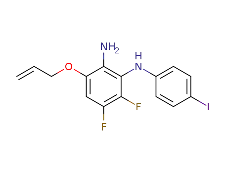 6-allyloxy-3,4-difluoro-N<sub>2</sub>-(4-iodophenyl)-benzene-1,2-diamine