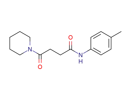 4-oxo-4-piperidin-1-yl-N-p-tolyl-butyramide