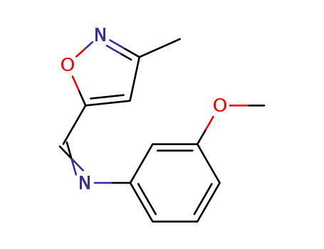 3-methoxy-N-((3-methylisoxazol-5-yl)methylene)aniline