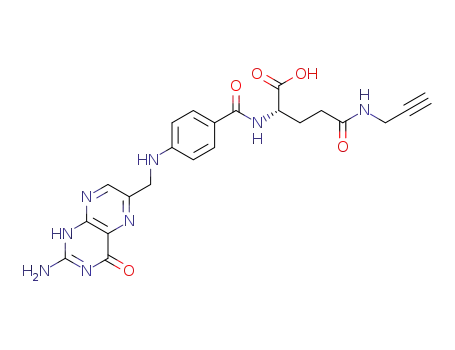 Molecular Structure of 1009599-12-5 (propargyl folic acid)