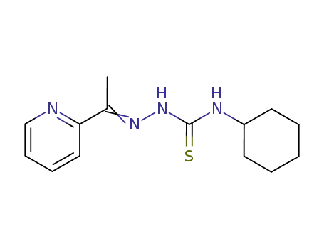 1-cyclohexyl-3-[(E)-1-(2-pyridyl)ethylideneamino]thiourea