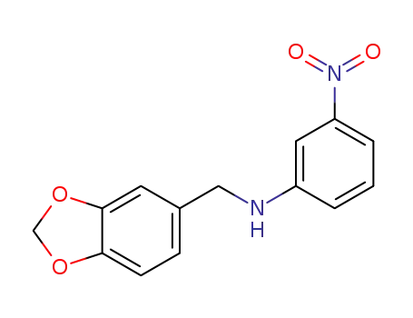 N-(1,3-benzodioxol-5-ylmethyl)-3-nitroaniline
